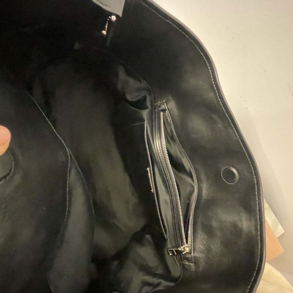 Miu Miu Black Braided Handle Tote - Picture 6 of 9